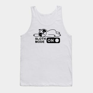 Sloth Mode On Tank Top